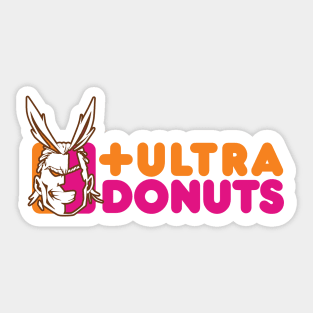 Plus Ultra Donuts Sticker